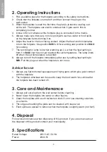 Preview for 4 page of Coline 915345 User Manual