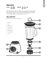 Preview for 3 page of Coline BL-1616 Instruction Manual