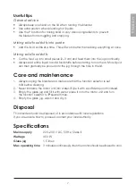 Preview for 7 page of Coline BL9221 User Manual