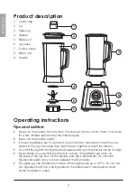 Предварительный просмотр 4 страницы Coline CW1298 Instruction Manual