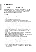 Предварительный просмотр 2 страницы Coline DF-ST001/ST003 Instruction Manual