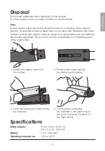 Предварительный просмотр 9 страницы Coline G-9901 Manual