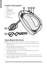 Preview for 4 page of Coline HM200 User Manual