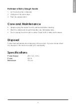 Preview for 5 page of Coline HM200 User Manual