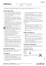 Preview for 5 page of Coline JDL-121B Manual