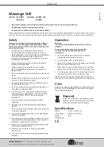 Coline JL-3001-UK Instruction Manual preview