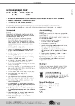 Preview for 2 page of Coline JL-3001-UK Instruction Manual