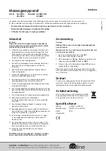 Preview for 2 page of Coline JL-3003-UK Quick Start Manual