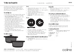 Preview for 4 page of Coline KR251250 Instruction Manual