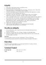 Предварительный просмотр 14 страницы Coline NW-08E-1 Instruction Manual