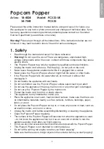 Preview for 3 page of Coline PC323 Instruction Manual