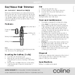 Preview for 1 page of Coline PSA-9003 Quick Start Manual