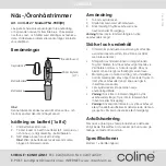 Предварительный просмотр 2 страницы Coline PSA-9003 Quick Start Manual