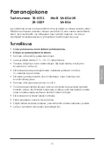 Предварительный просмотр 15 страницы Coline SA-856 Instruction Manua