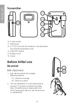 Preview for 4 page of Coline TPR307+TPX307 Manual