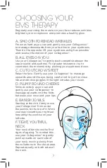 Preview for 7 page of Collagenius EMS Facial Toner with LED Light Therapy User Manual