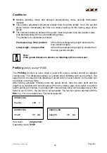 Preview for 25 page of Collamat 8600 Operating Instructions Manual