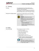 Preview for 27 page of Collamat Etiprint Inline Operating Instructions Manual