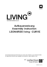 Collection C LEONARDO living CURVE Assembly Instruction Manual preview