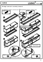 Preview for 5 page of Collection C LEONARDO living CURVE Assembly Instruction Manual