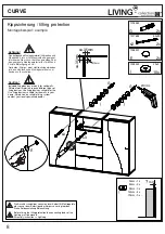 Preview for 8 page of Collection C LEONARDO living CURVE Assembly Instruction Manual