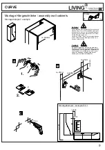 Preview for 9 page of Collection C LEONARDO living CURVE Assembly Instruction Manual