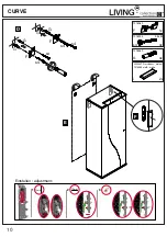 Preview for 10 page of Collection C LEONARDO living CURVE Assembly Instruction Manual