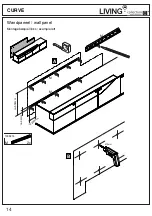 Preview for 14 page of Collection C LEONARDO living CURVE Assembly Instruction Manual