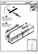 Preview for 15 page of Collection C LEONARDO living CURVE Assembly Instruction Manual