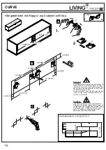 Preview for 16 page of Collection C LEONARDO living CURVE Assembly Instruction Manual