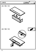 Предварительный просмотр 20 страницы Collection C LEONARDO living CURVE Assembly Instruction Manual