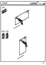 Предварительный просмотр 25 страницы Collection C LEONARDO living CURVE Assembly Instruction Manual