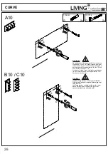 Предварительный просмотр 26 страницы Collection C LEONARDO living CURVE Assembly Instruction Manual