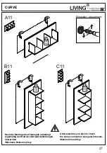 Предварительный просмотр 27 страницы Collection C LEONARDO living CURVE Assembly Instruction Manual