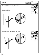 Предварительный просмотр 32 страницы Collection C LEONARDO living CURVE Assembly Instruction Manual