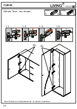 Предварительный просмотр 34 страницы Collection C LEONARDO living CURVE Assembly Instruction Manual