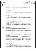 Preview for 2 page of Collection C Leonardo LIVING WAVE Assembly Instruction Manual