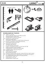 Preview for 3 page of Collection C Leonardo LIVING WAVE Assembly Instruction Manual