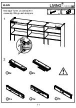 Preview for 11 page of Collection C Leonardo LIVING WAVE Assembly Instruction Manual