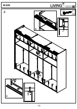 Preview for 13 page of Collection C Leonardo LIVING WAVE Assembly Instruction Manual