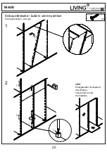 Preview for 20 page of Collection C Leonardo LIVING WAVE Assembly Instruction Manual