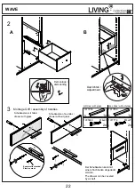 Preview for 22 page of Collection C Leonardo LIVING WAVE Assembly Instruction Manual