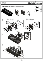 Preview for 24 page of Collection C Leonardo LIVING WAVE Assembly Instruction Manual