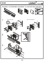 Preview for 25 page of Collection C Leonardo LIVING WAVE Assembly Instruction Manual