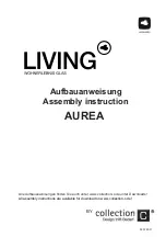 Preview for 1 page of Collection C LIVING AUREA Assembly Instruction Manual