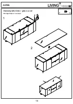 Preview for 14 page of Collection C LIVING AUREA Assembly Instruction Manual