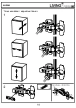 Preview for 18 page of Collection C LIVING AUREA Assembly Instruction Manual