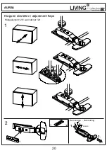 Preview for 20 page of Collection C LIVING AUREA Assembly Instruction Manual