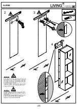 Предварительный просмотр 25 страницы Collection C LIVING AUREA Assembly Instruction Manual