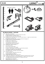 Preview for 3 page of Collection C Living Wave 8920/050 Assembly Instruction Manual